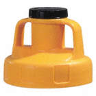LID UTILITY W/2 IN OUTL YELLOW