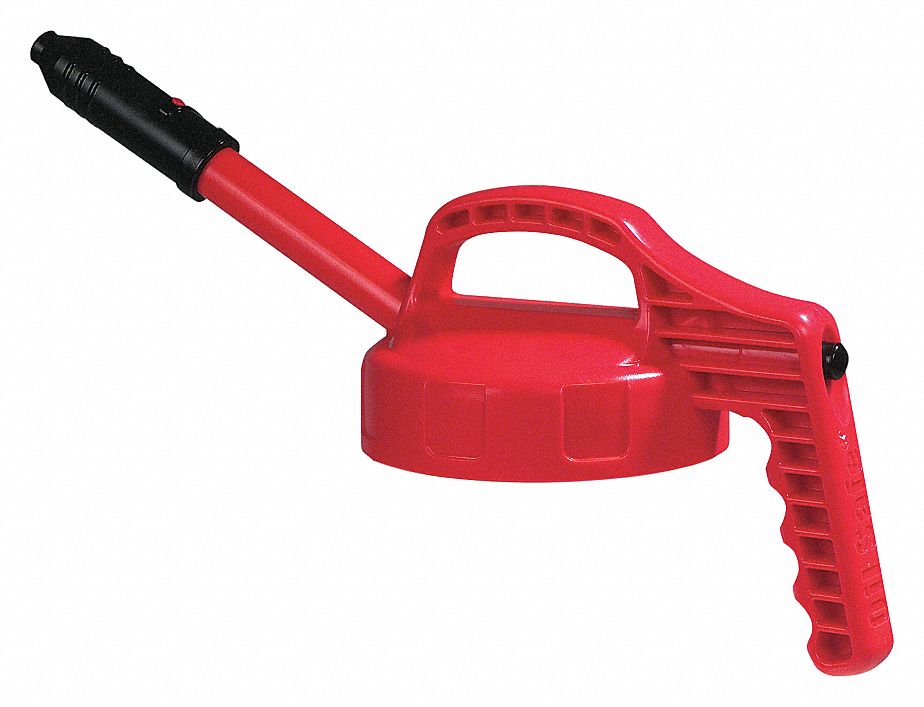 LID STRETCH SPOUT W/0.5 RED