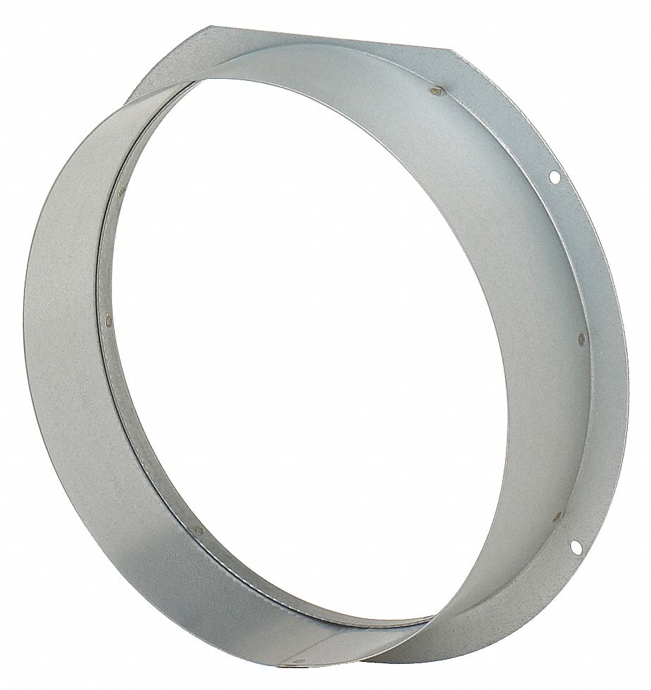 EXHAUST AIR FLANGE,10 IN DUCT