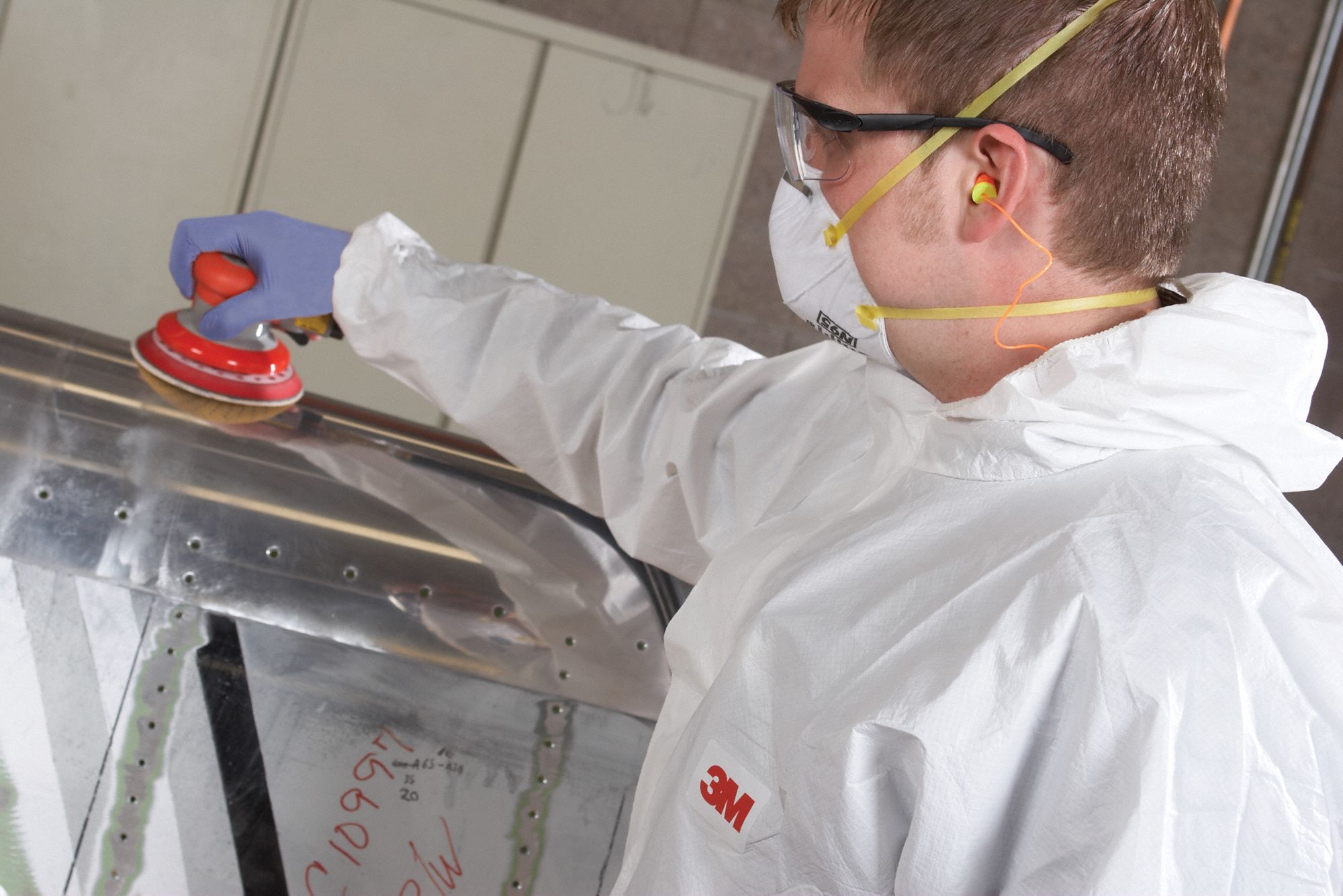 3M Hooded Disposable Coveralls Microporous Film Laminate, Light Duty