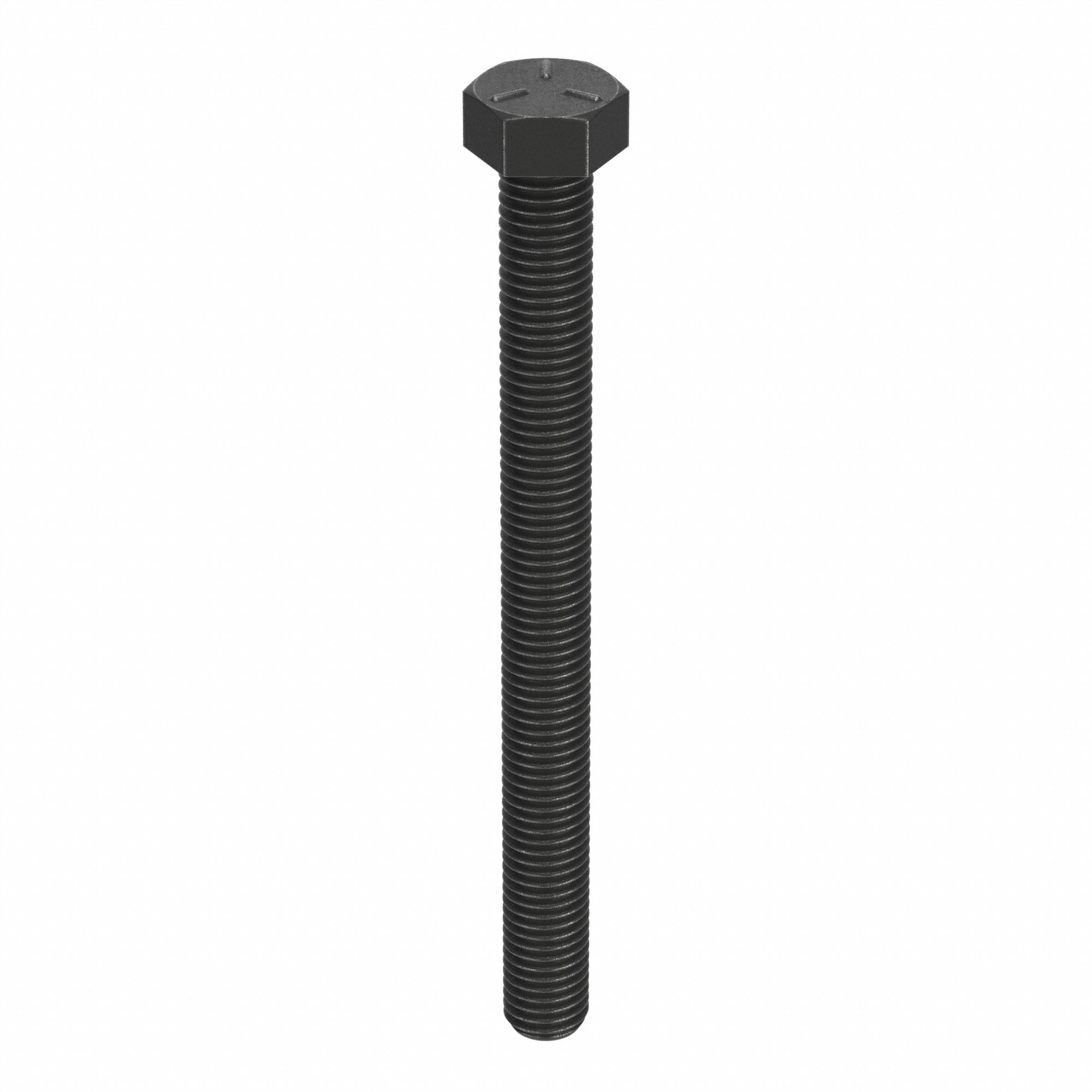 Hex Head Cap Screw: Steel, Grade 5, Black Oxide, 3/4"-10, Coarse, 6 1/2 in lg, Fully Threaded, 5 PK