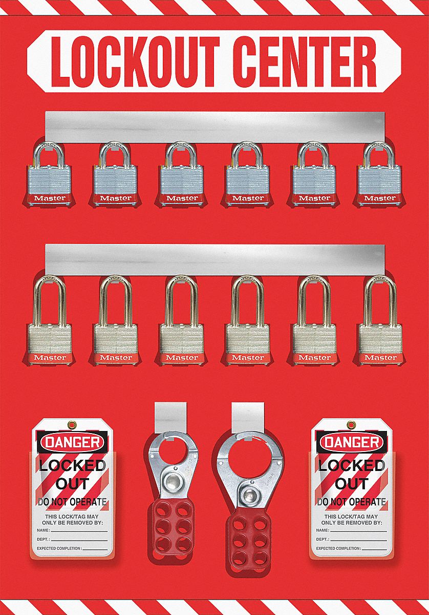 Lockout Board,Filled,115 Components