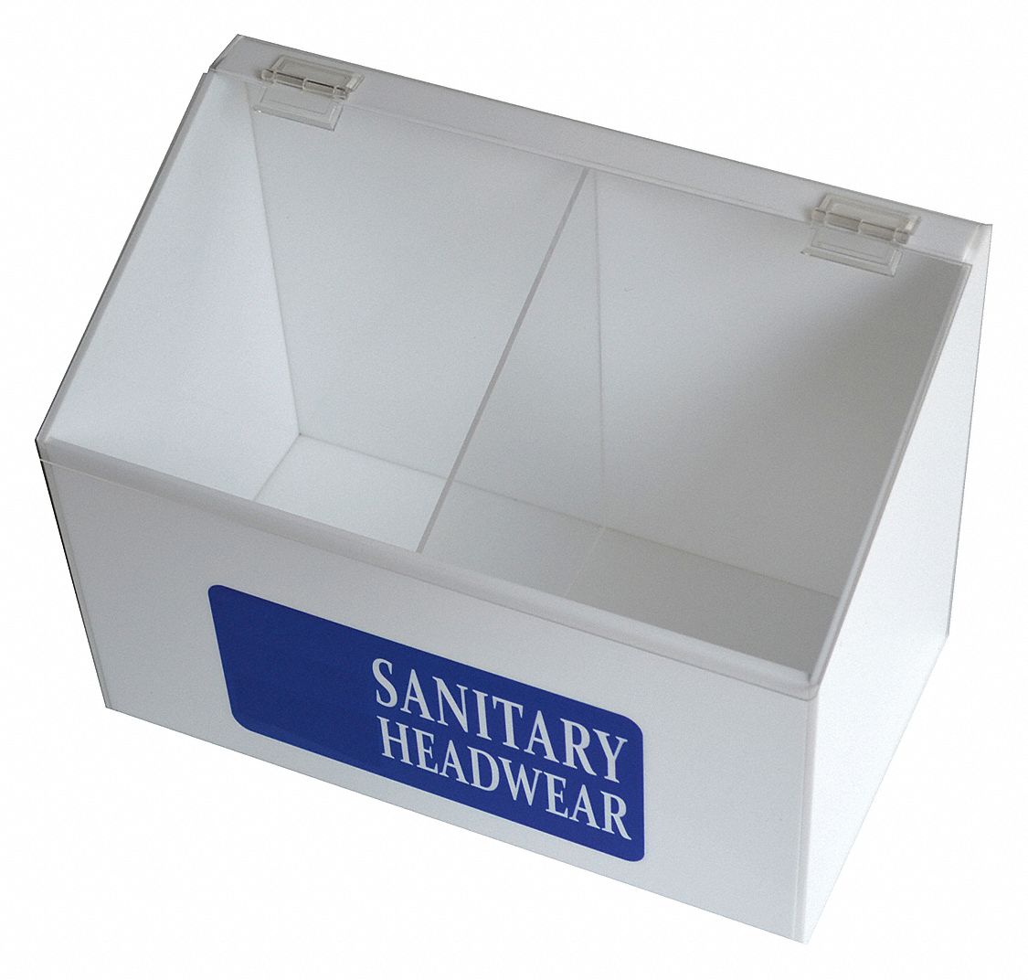 HAIRNET DISPENSER,ACRYLIC,8 1/2 IN H