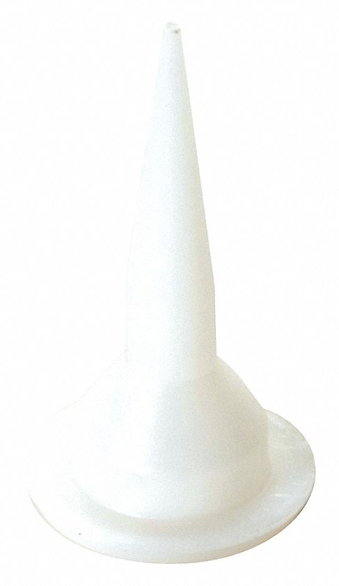 CONE NOZZLE WHITE,PLASTIC