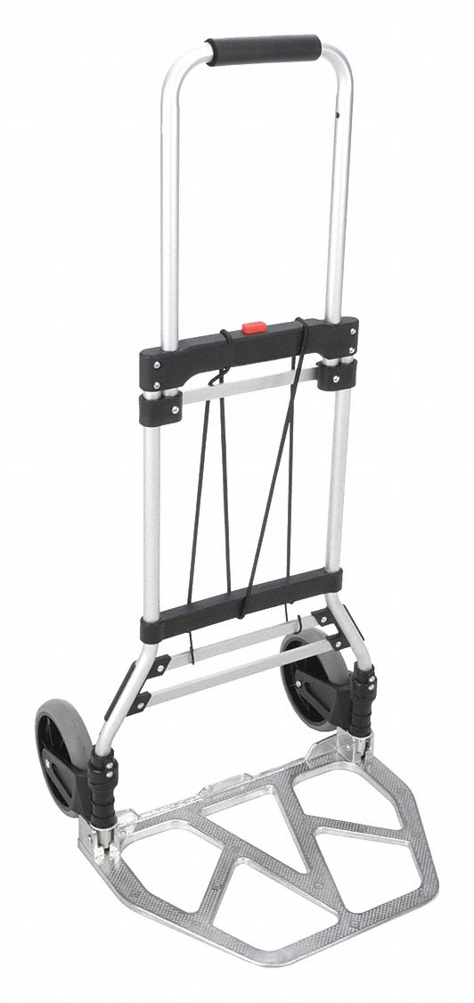 FOLDING HAND TRUCK,275 LB CAP,ALUMINUM