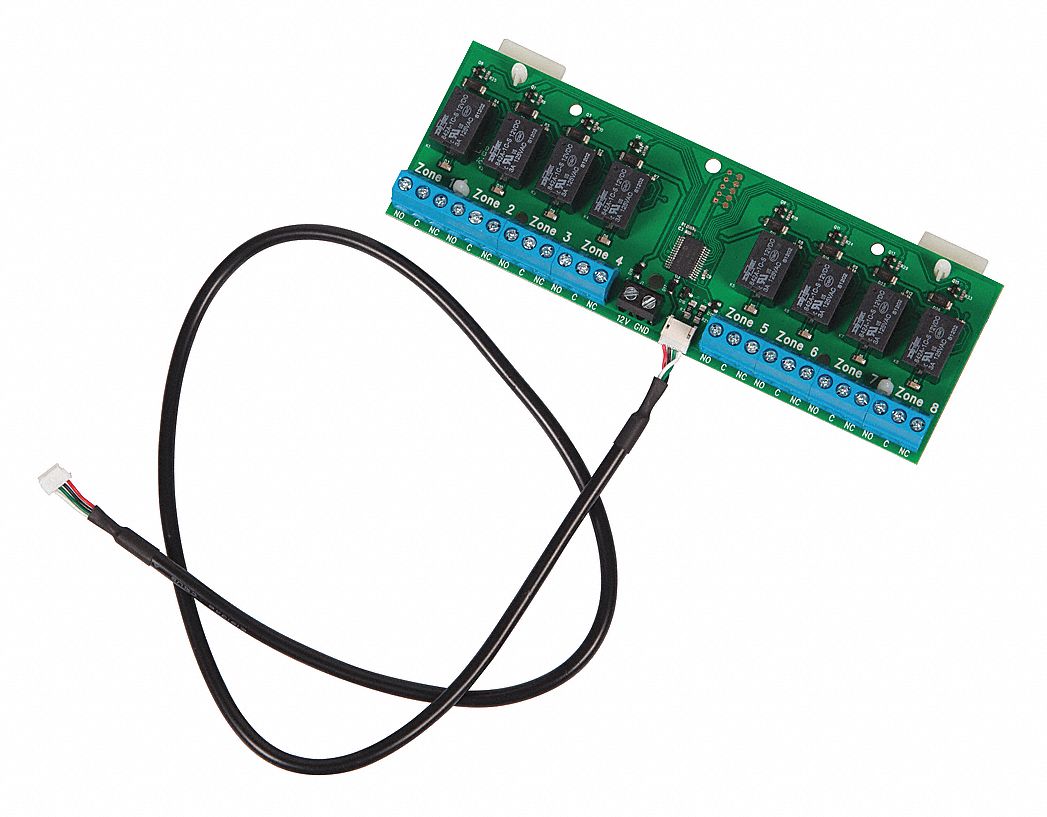 Relay Board 8 Zone Green