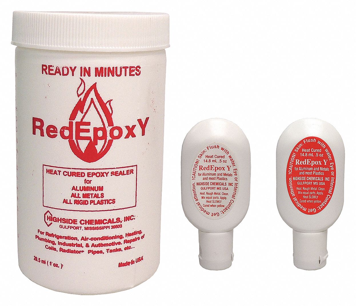HIGHSIDE Epoxy Adhesive, Tube, 11 Mix Ratio 30ZY85HS12001 Grainger