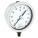 PRESSURE GAUGE,PROCESS,1/4IN NPT,SILVER