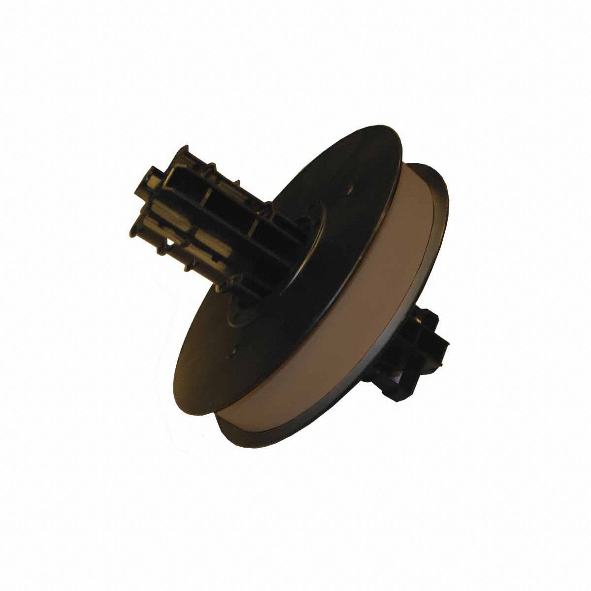 Continuous Label Stock: 1/2 in x 100 ft, Vinyl, Brown (Gloss), Outdoor