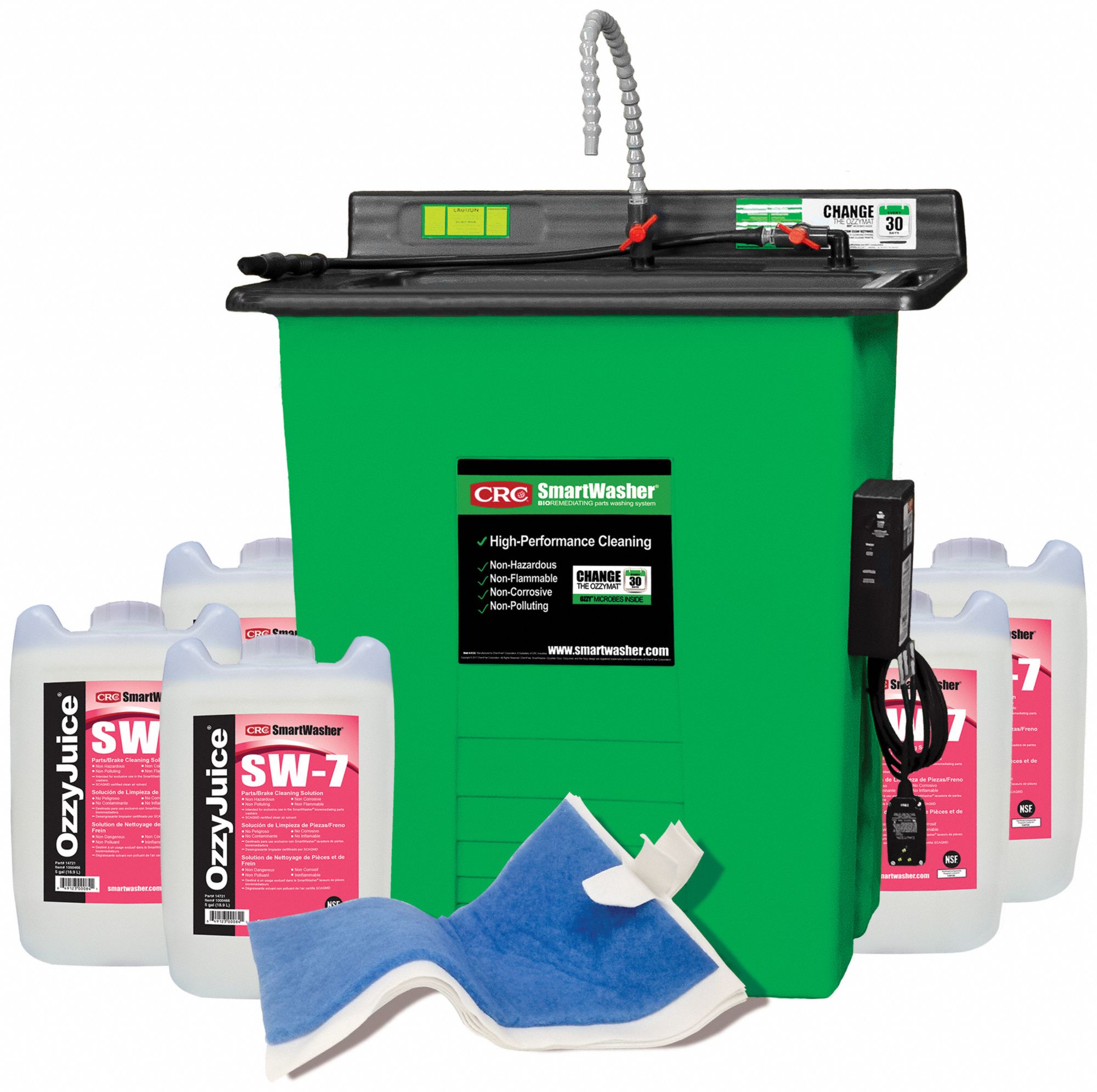 SMARTWASHER, For WaterBased (Microbial) Solution Base Type, Plastic