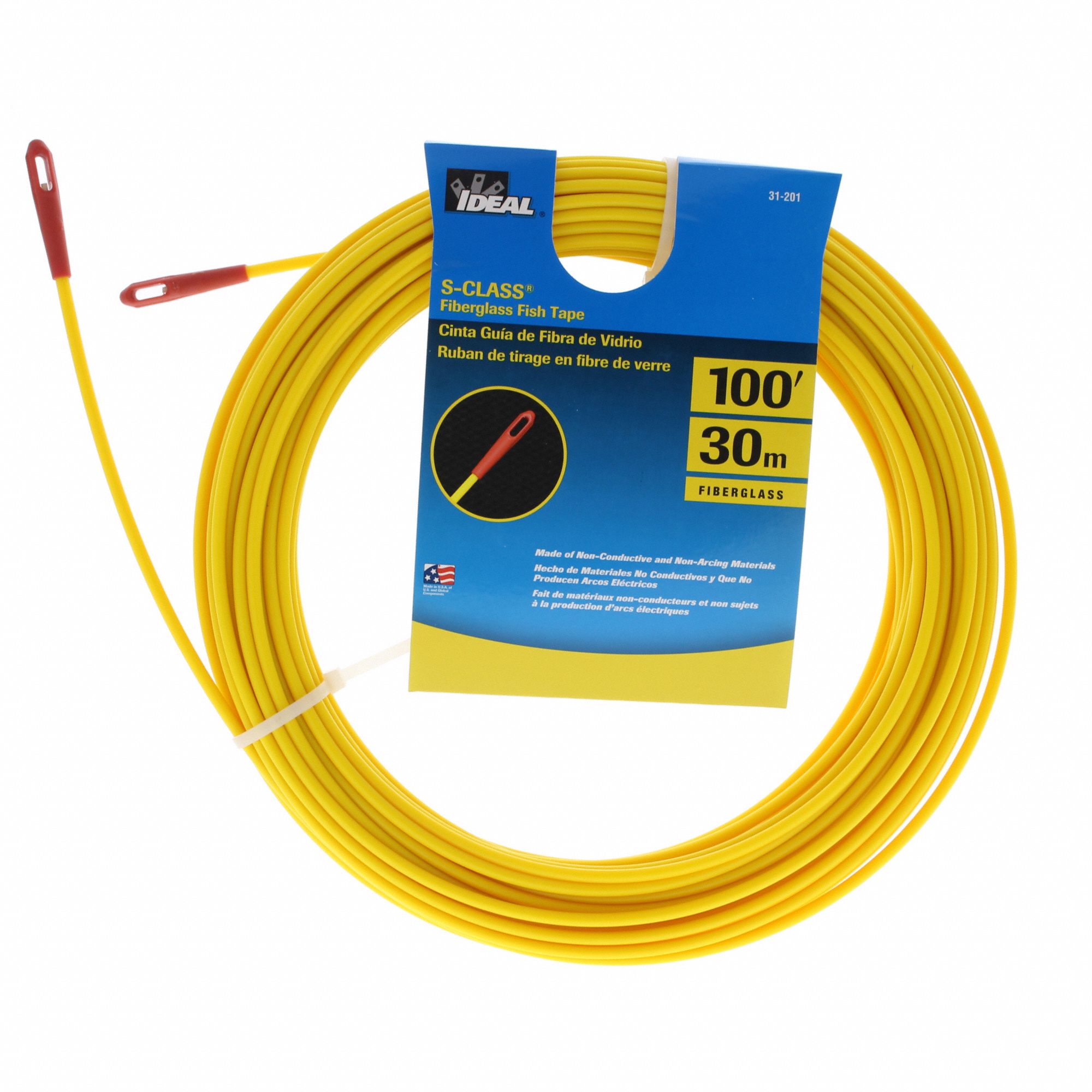 IDEAL 50-ft Fiberglass Fish Tape in the Fish Tape & Poles