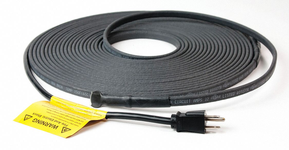 Cable, Speed Trace, Self-Reg, 12 ft., 120V