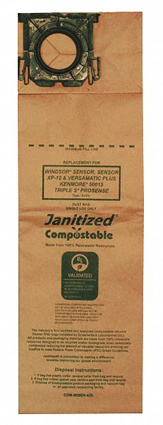 Filter Bag Compostable Windsor 5300 PK5