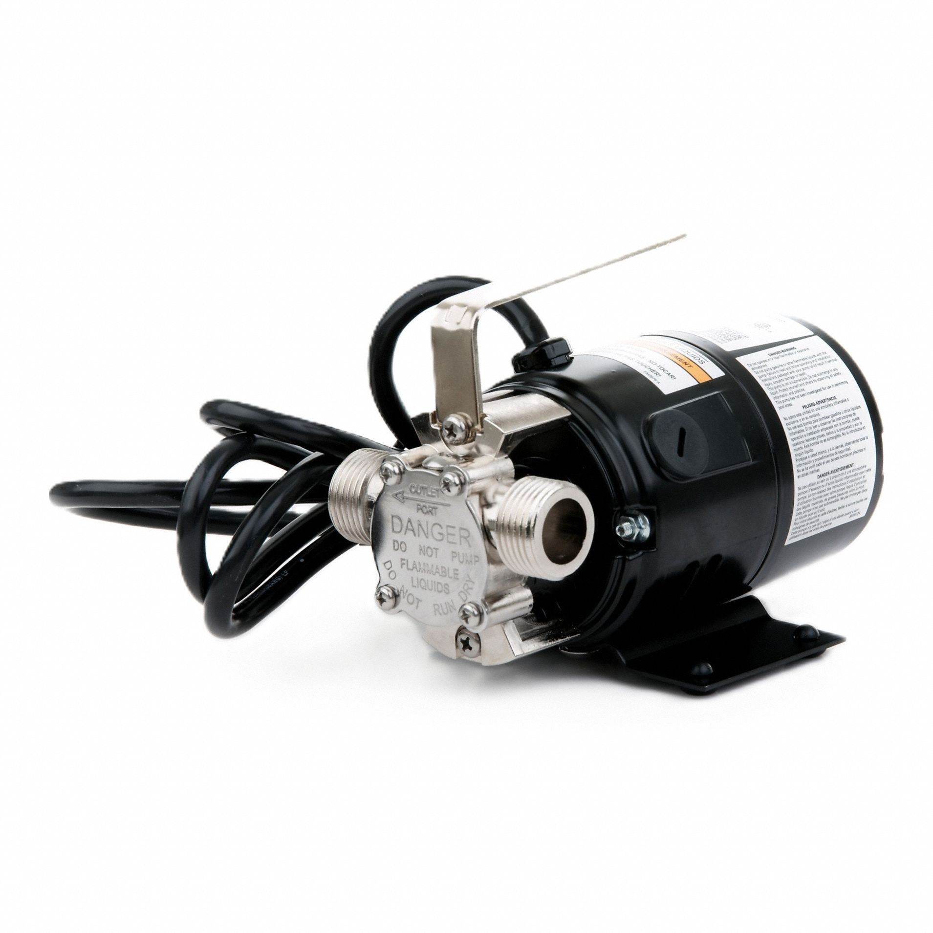 UTILITY PUMP, 115V AC, 39 FT MAXIMUM HEAD, 6 FT CORD L, CORDED ELECTRIC, 3/4 IN MNPT, STEEL