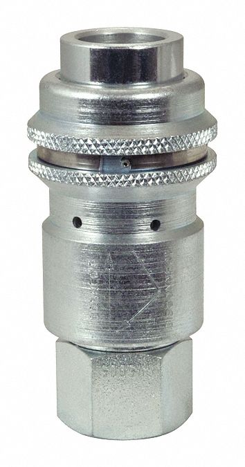 Safety Vent Coupler,FPT,Stl, 1/2