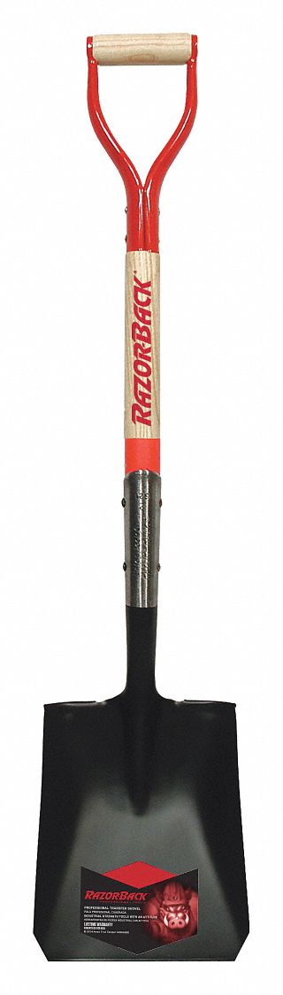 Shovel Square Point Wood Handle Dgrip