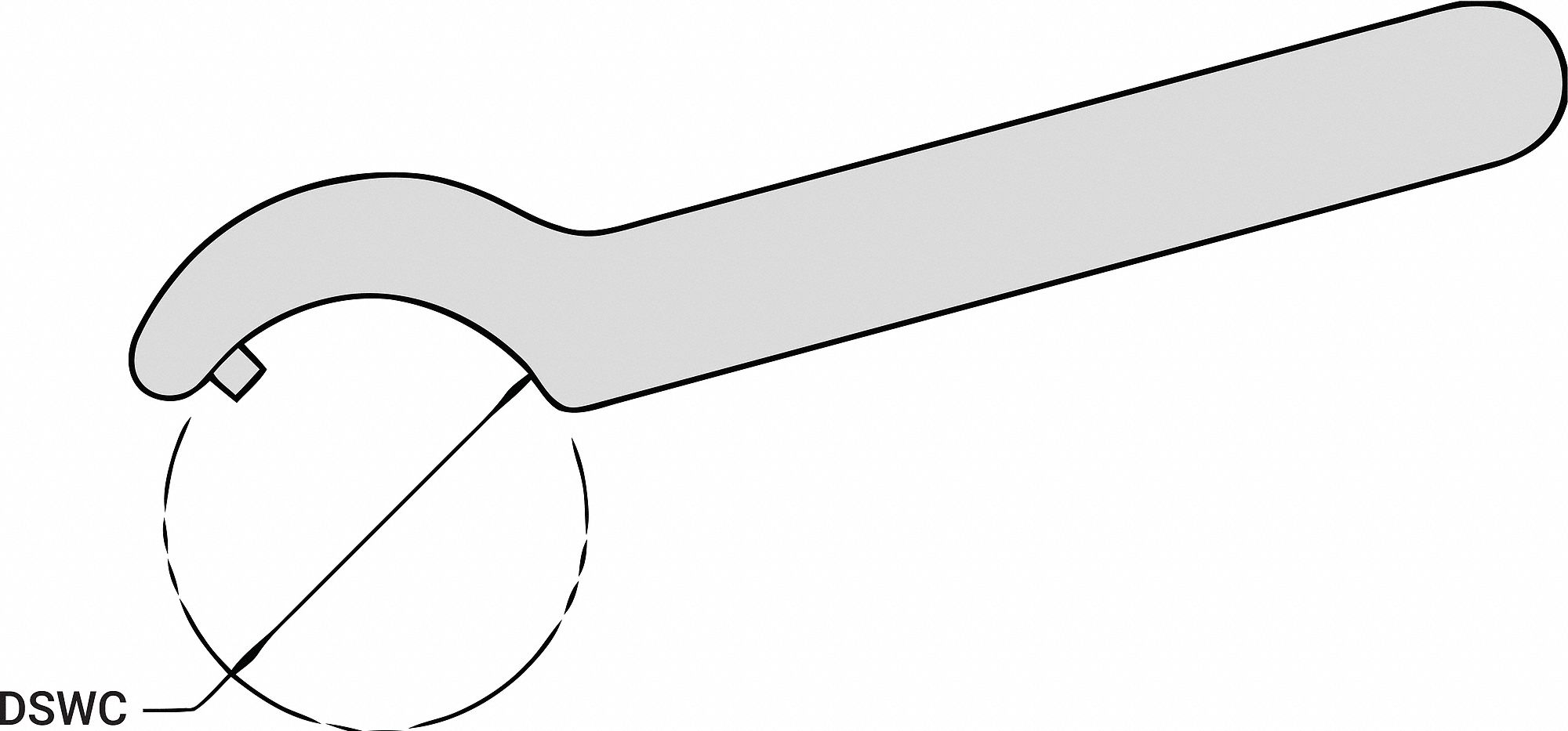 Wrench 3 1/2 PIN SPANNER