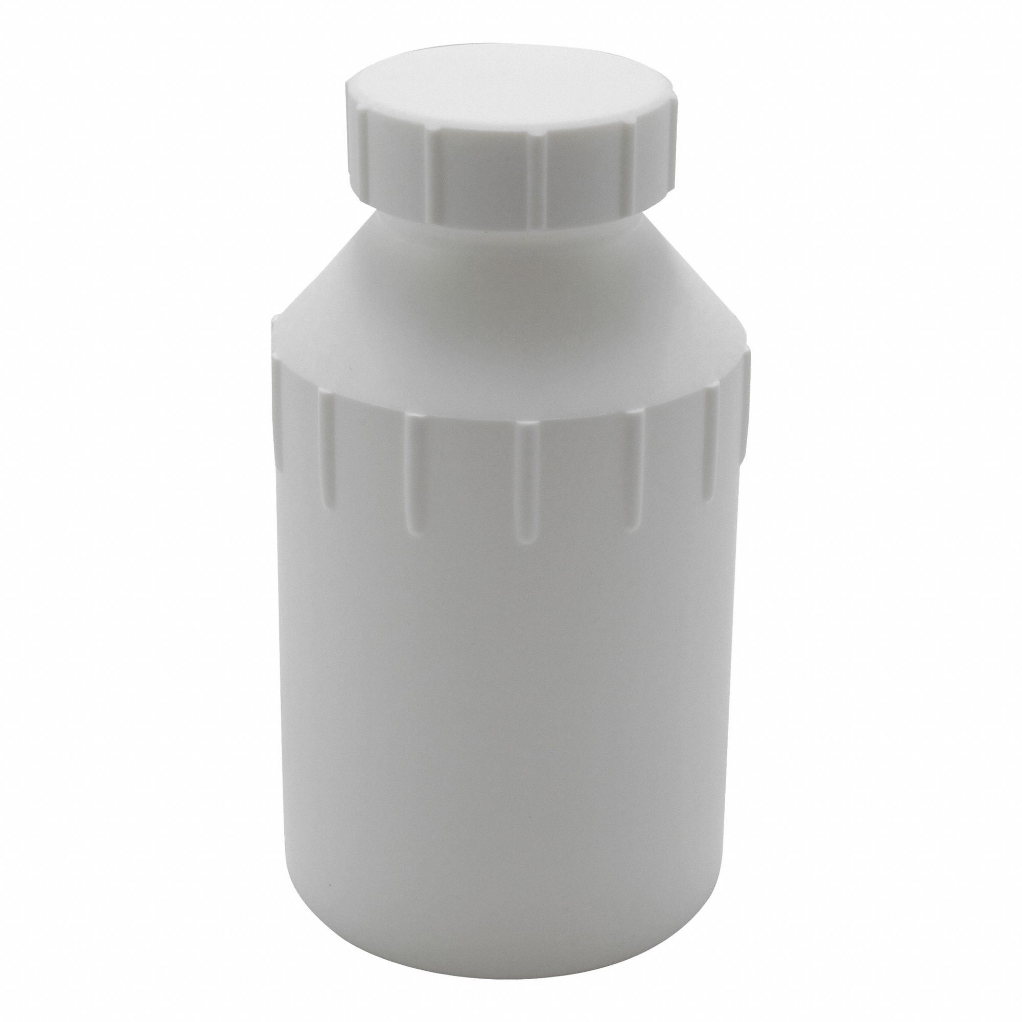 Wide Mouth Round Plastic Lab Bottles - 409NN7|015.2000.2 - Grainger