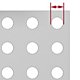 For Pegboard Hole Size image