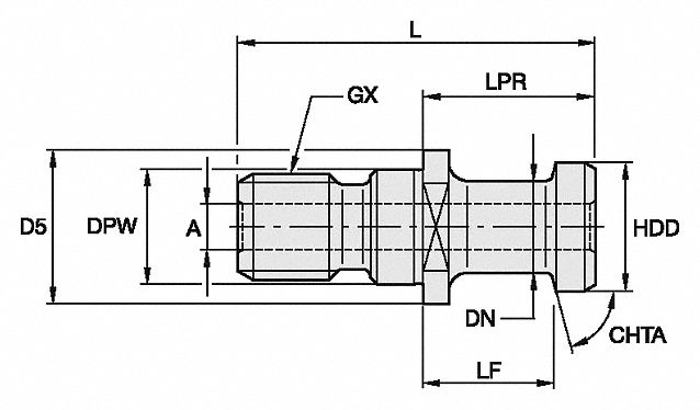 Retention Knob, 18.95mm,