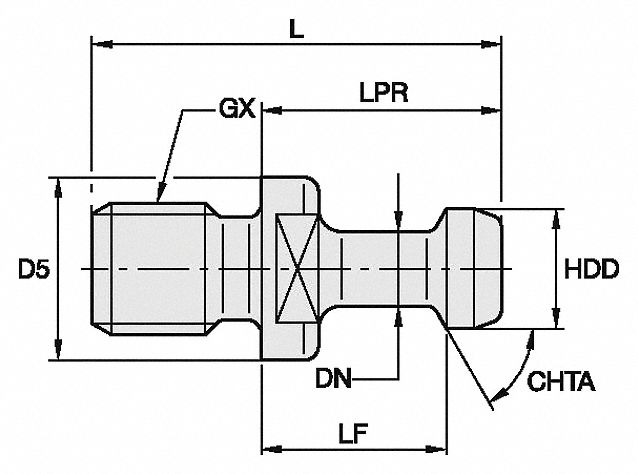 Retention Knob, 14.94mm,