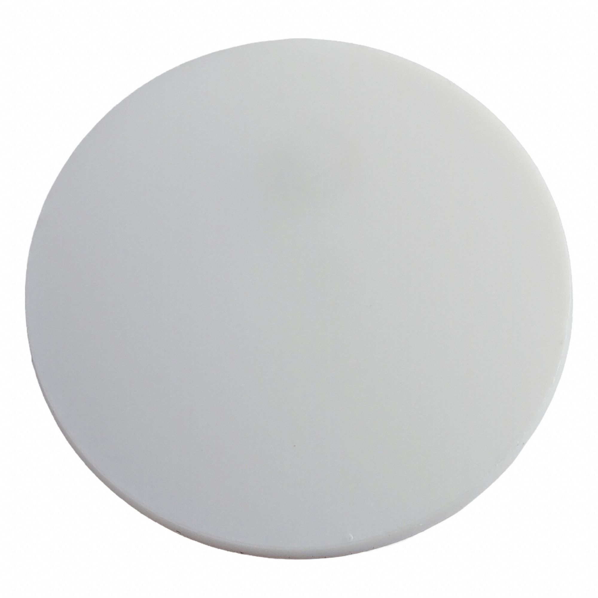 Beaker Covers & Lids: White, PTFE, 40 mm Dia, Unlined, Cap Dust Cover, Autoclavable