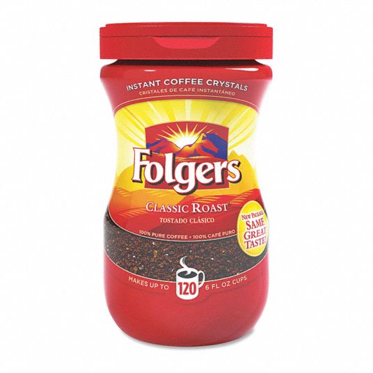 FOLGERS, Classic Roast, Can Beverage Pack, Coffee - 315A78|20629 - Grainger