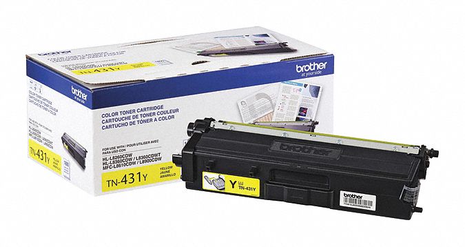 Toner Cartridge: 431Y,