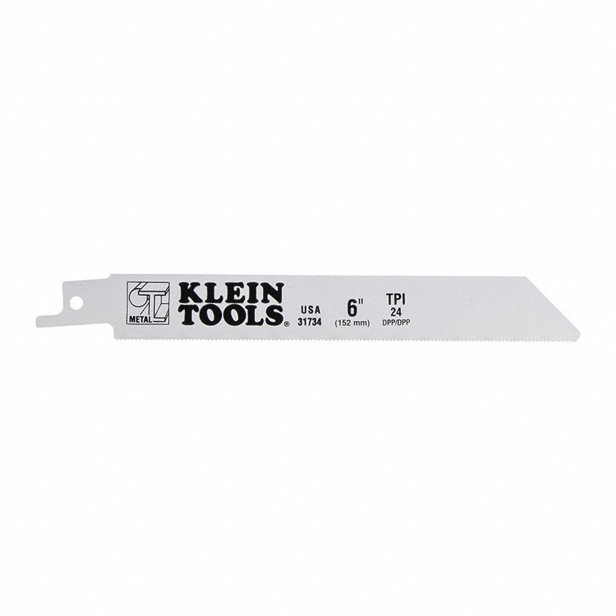 Saw Blade 24 TPI for 18 Ga Metal,  6", PK5