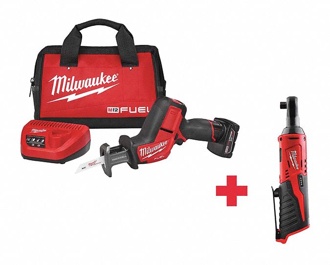 Cordless Combination Kit, 2 Tools, 12V DC