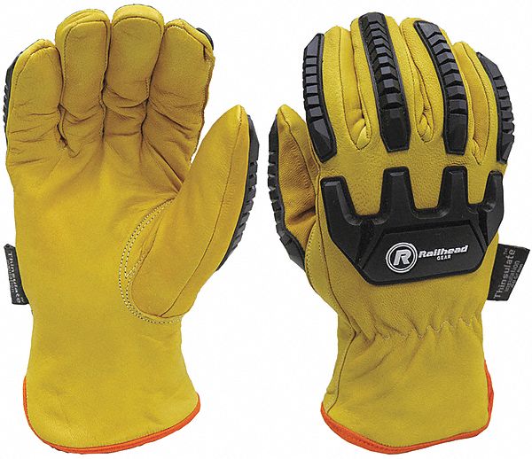 Winter Goat Skin Cut Resistant Gloves M