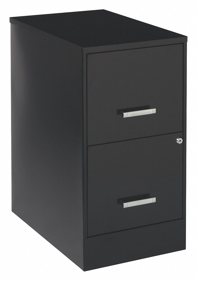 Flat File Cabinet: Black