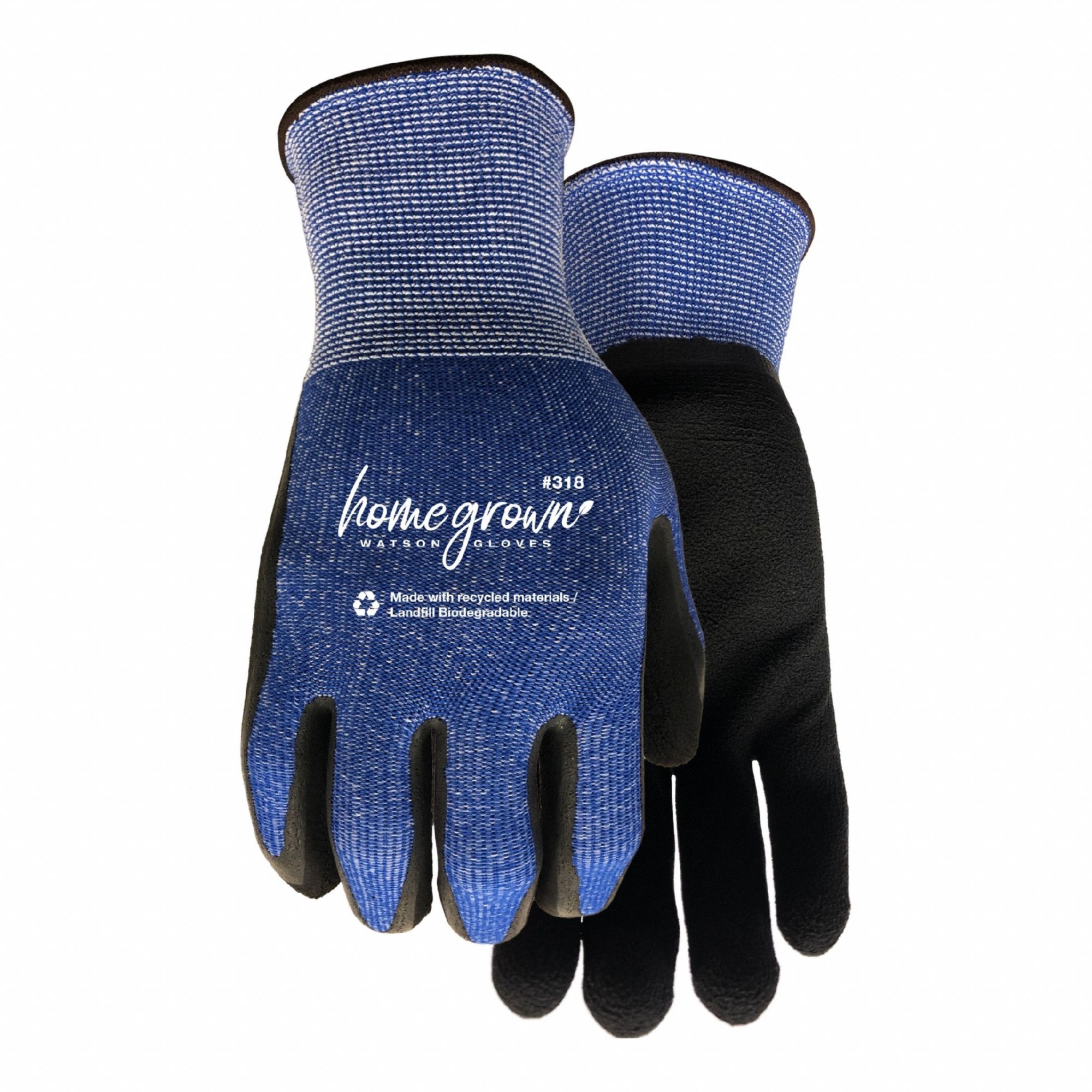 Knit Gloves: L ( 11 ), Rough, Foam Latex, Palm, Dipped, Polyester ( 15 ga ), 1 PR