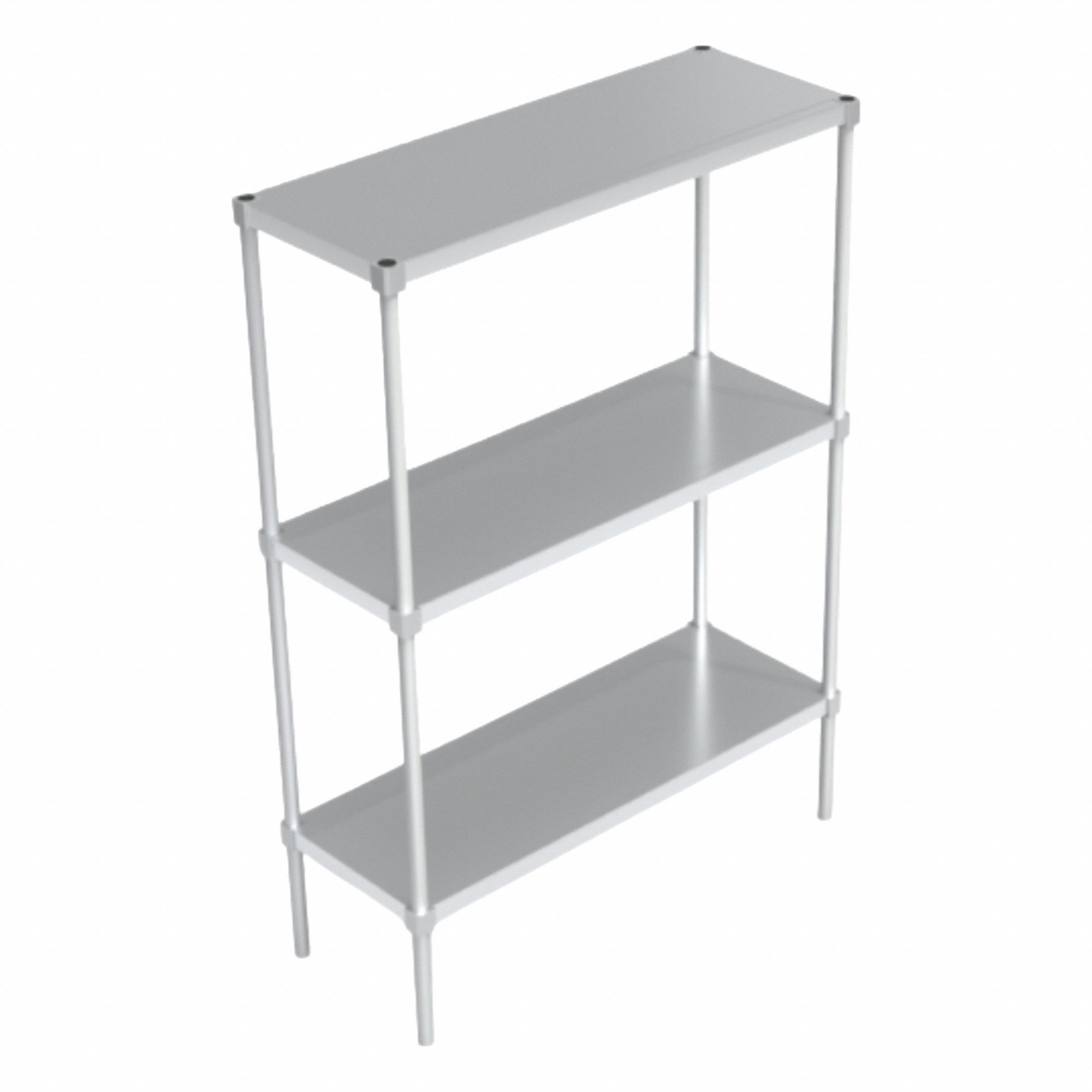 NEW AGE INDUSTRIAL, 68 1/4 in x 18 in x 48 in, Solid Shelf, Standard