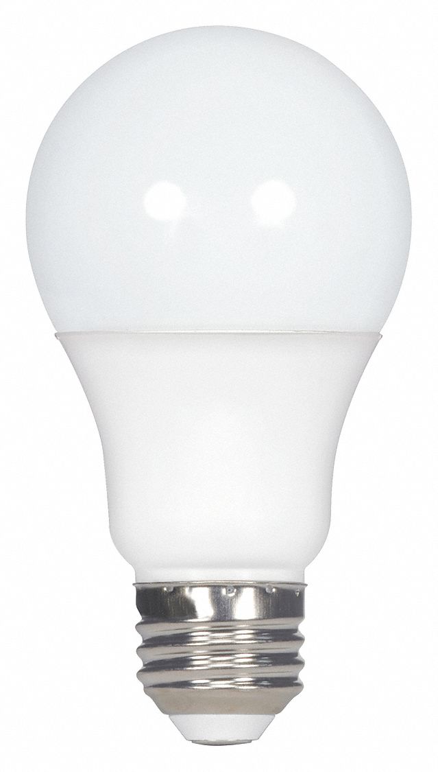 SATCO Bulb, LED, 8.5W, 120-277V, A19, Base E26, 40K - 318D35|S8916 ...