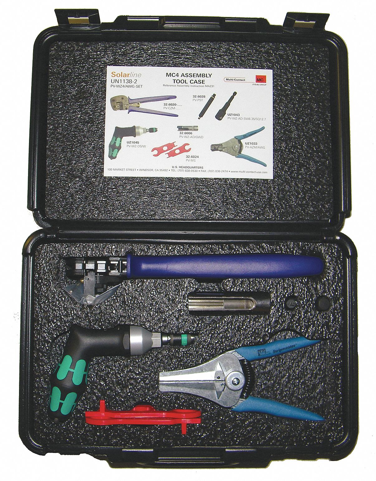 31A021 - Assembly Tool Kit Crimp/Strippers