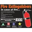 Fire Extinguishers, In Case Of Fire… Posters