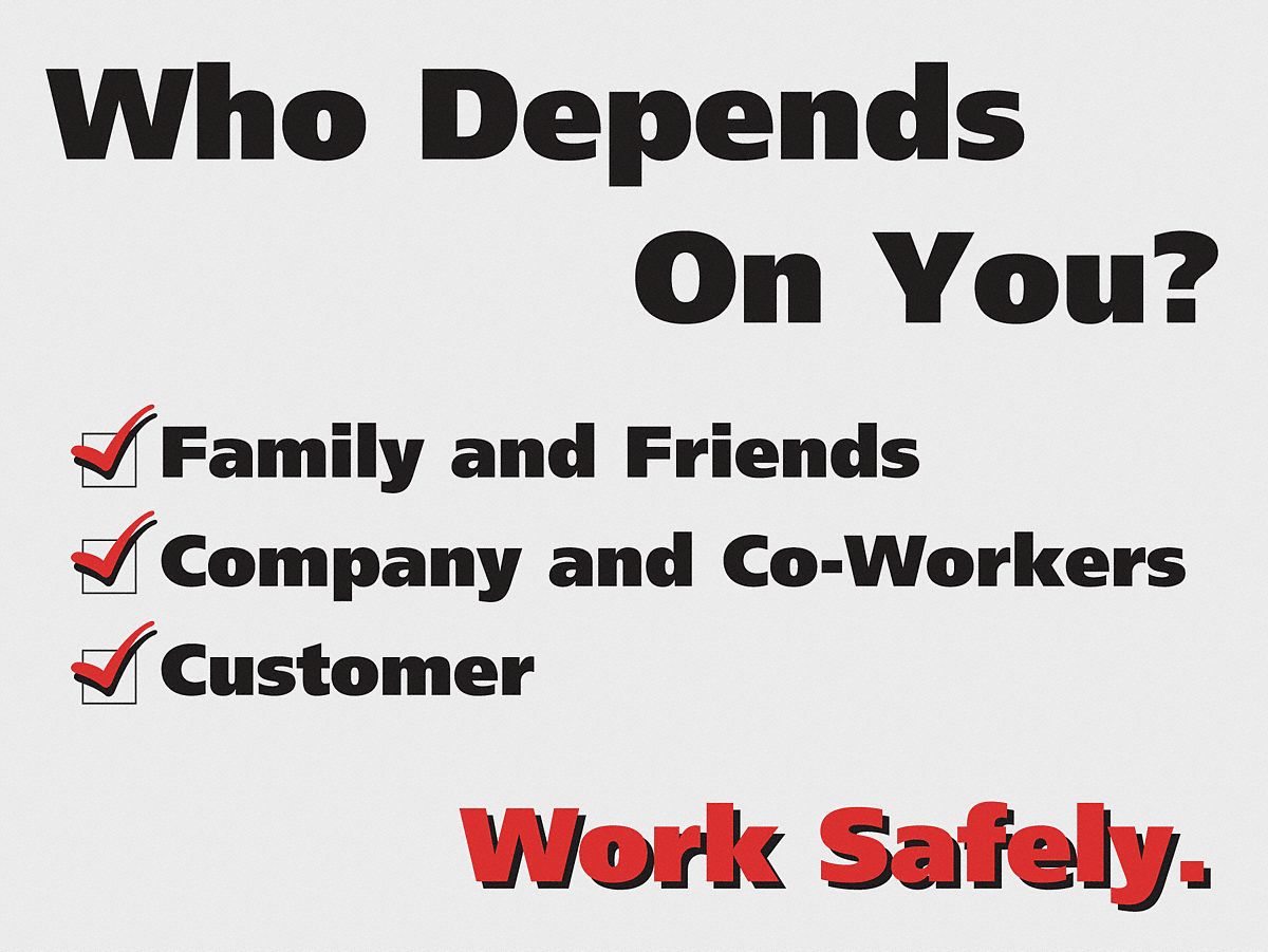 Poster: 17 in x 22 in Nominal Sign Size, Clear Film Laminate, English