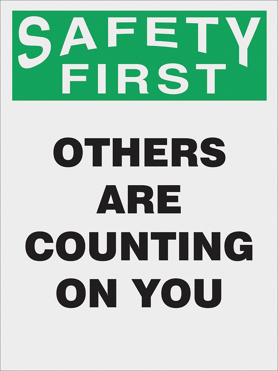 Poster: 22 in x 17 in Nominal Sign Size, Clear Film Laminate, English, Plastic