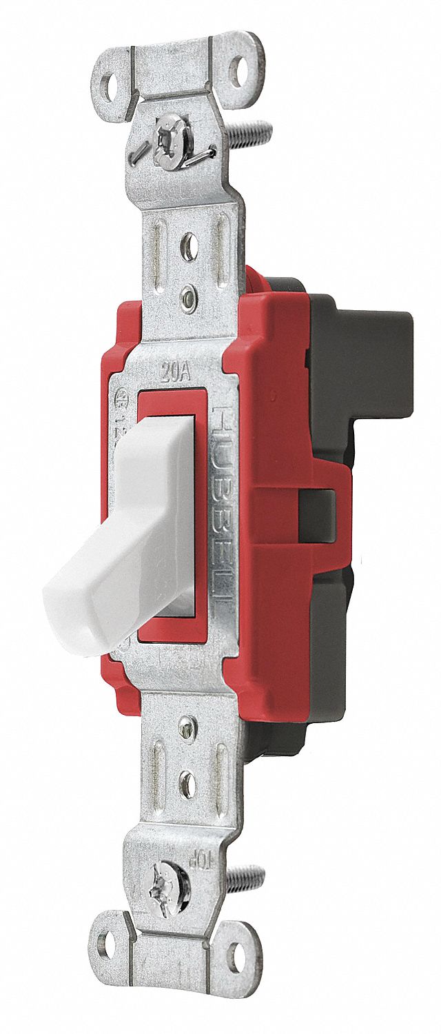 SNAPCONNECT Wall Switch, 1Pole, Maintained, Toggle 31A357