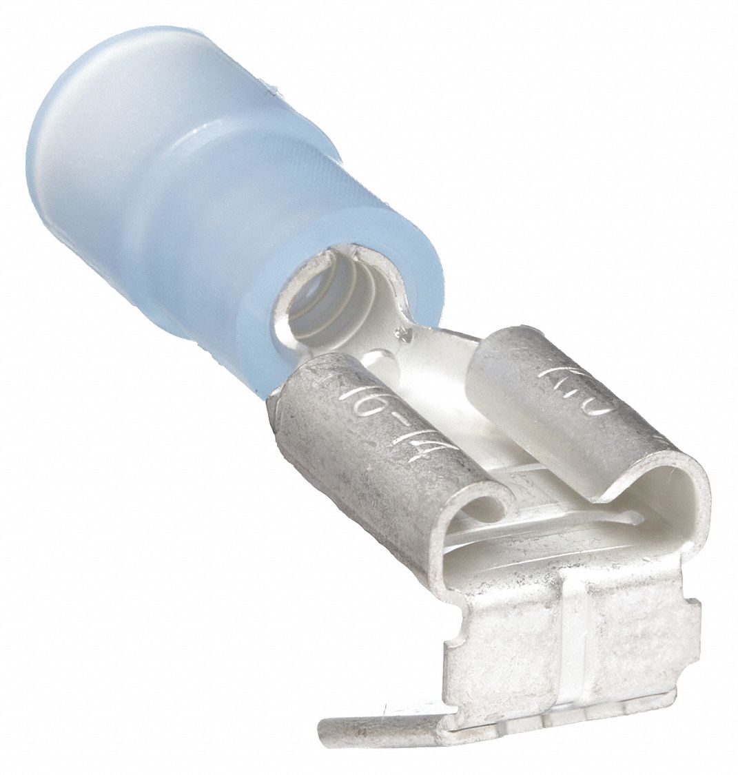 Wire Disconnect: Blue, Nylon, Partial Coverage, 0.25 in x 0.032 in Tab