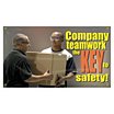 Company Teamwork The Key To Safety Banners image