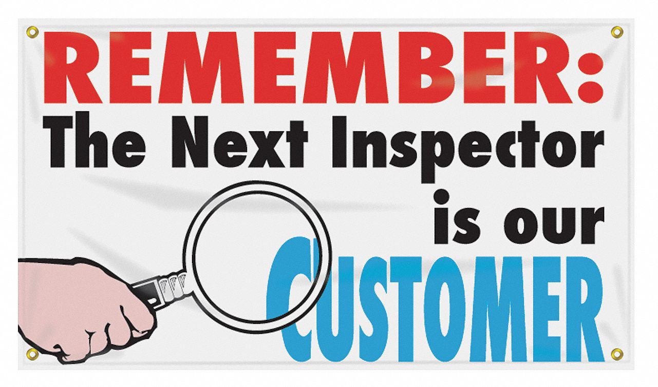 Safety Banner: Poly Sheeting, 28 in x 48 in Nominal Sign Size, Indoor/Outdoor, 1 Printed Sides