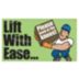 Lift With Ease … Please Bend At The Knees Banners