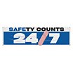 Safety Counts 24/7 Banners image