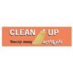 Clean Up Sweep Away Accidents Banners