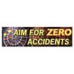 Aim For Zero Accidents Banners image