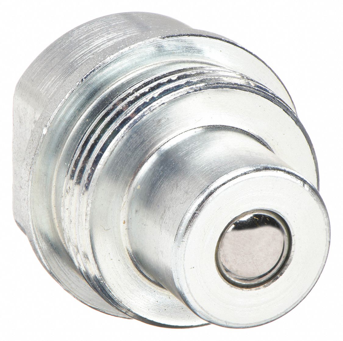 Hydraulic Quick Connect Hose Coupling: 1/4 in Coupling Size, Steel, 11.36 lpm Max. Flow Rate