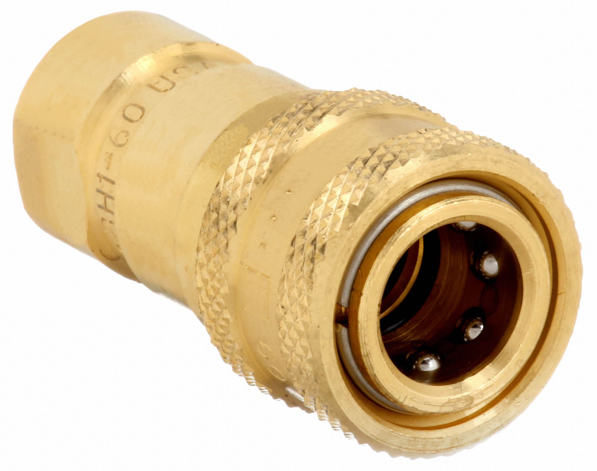 PARKER Hydraulic Quick Connect Hose Coupling: 1/8 in Coupling Size ...