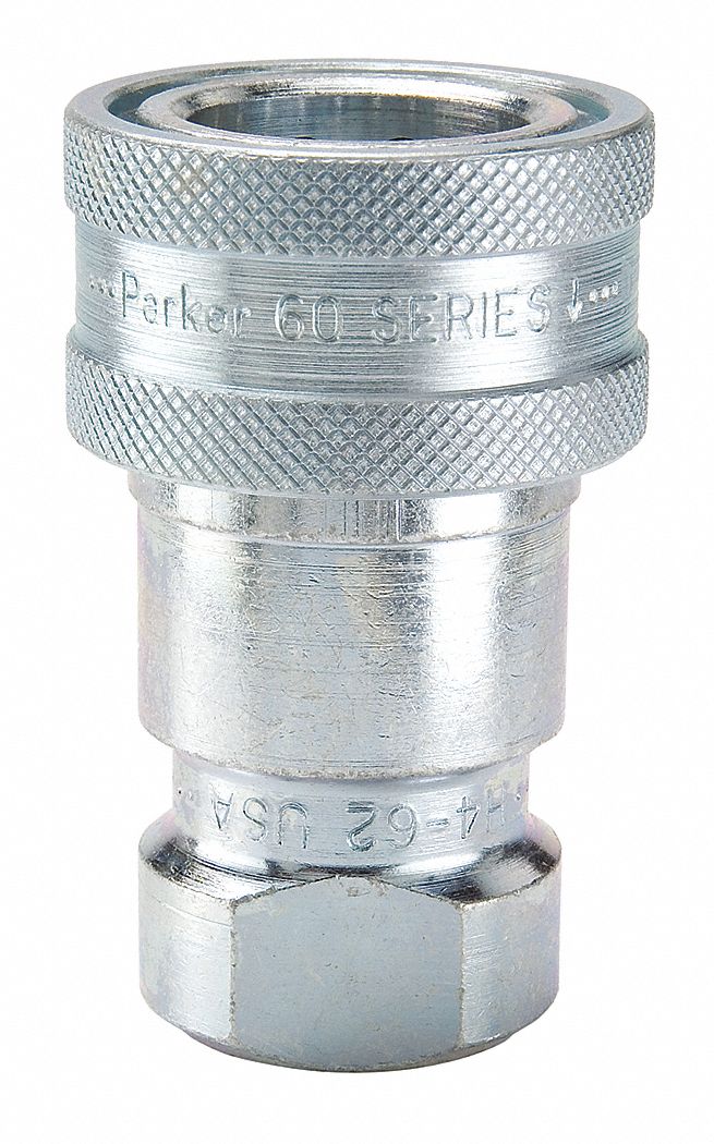 Parker 60 Series 1" Hydraulic Threaded Coupling SH8-63 M6 